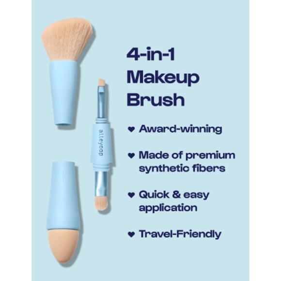 Alleyoop Makeup Brush, Simplified Lemon & Lavender Lotion, Handcrafted Candle0. - Picture 6 of 12